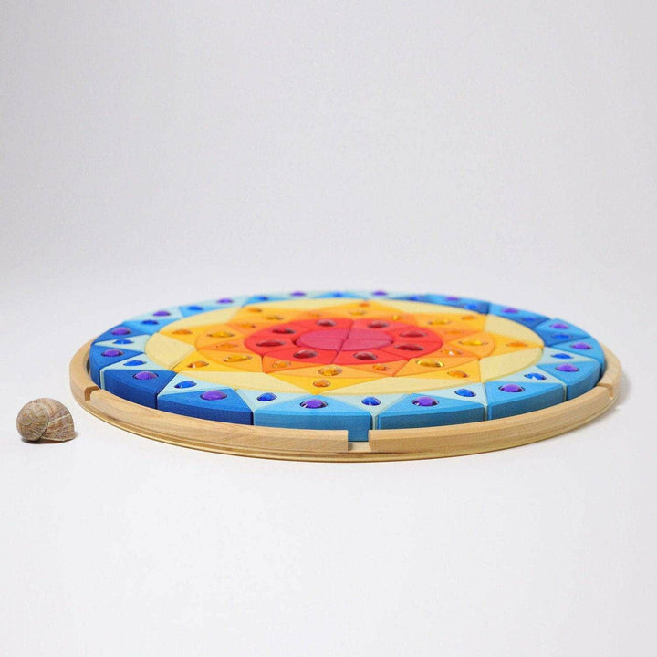 Grimm's Sparkling Mandala Sun Wooden Toys Grimm's