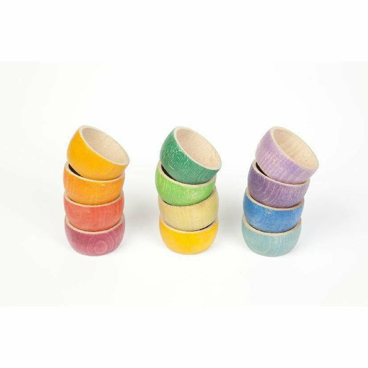 Grapat 12 Bowls Wooden Toys Grapat