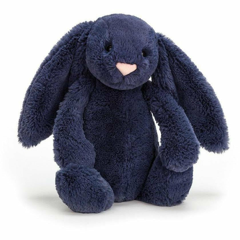 Jellycat Bashful Bunny Navy - Medium Bunnies Jellycat