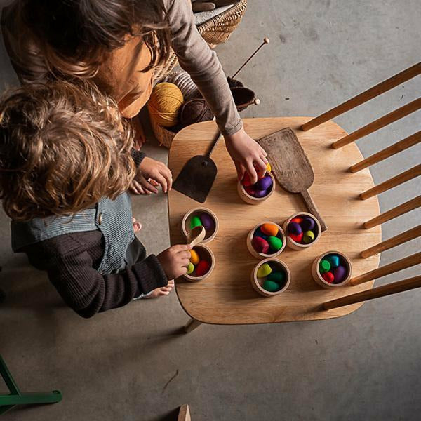 Grapat Mandala Rainbow Eggs Wooden Toys Grapat
