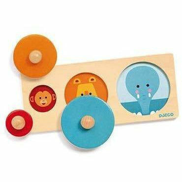 Djeco BigaBasic Wooden Puzzle Puzzles & Mazes Djeco