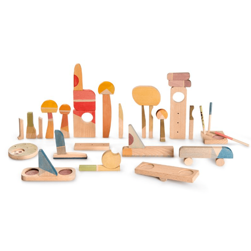 Grapat Happy Place - Wooden Creative & Imaginative Play Set – The