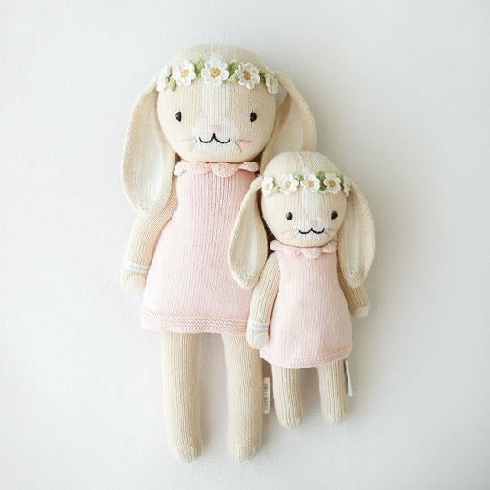 Cuddle + Kind Hannah The Bunny (Blush) 13" Dolls Cuddle + Kind
