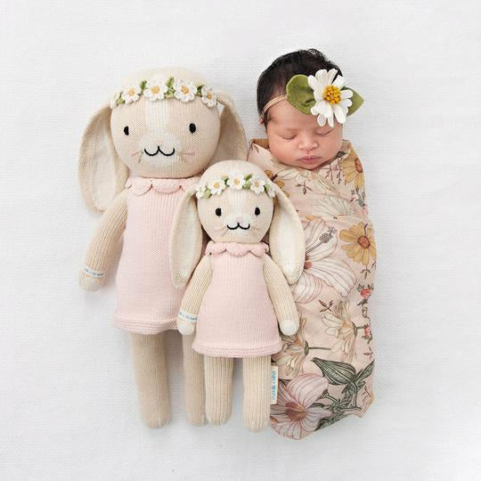 Cuddle + Kind Hannah The Bunny (Blush) 13" Dolls Cuddle + Kind