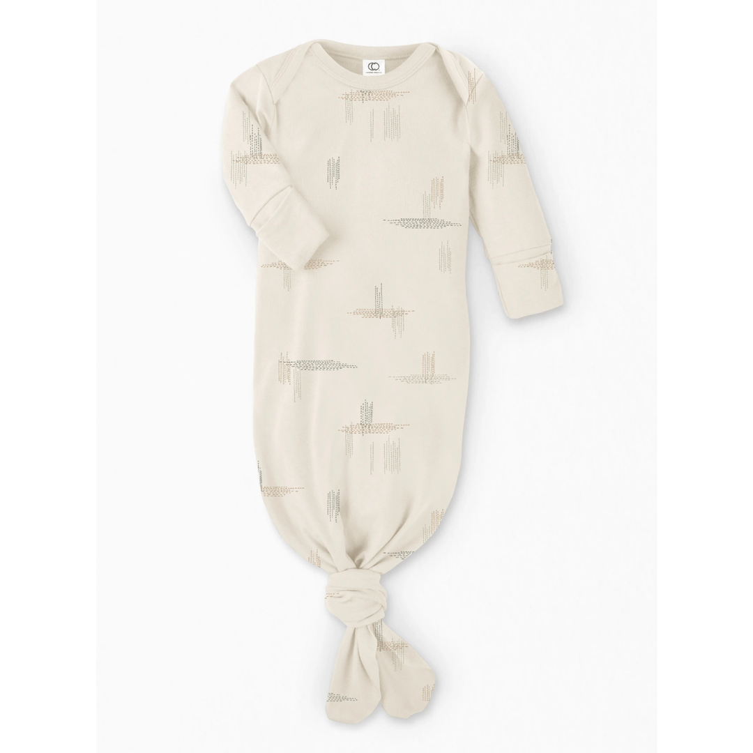 Colored Organics Infant Gown Corn Fields Gown Colored Organics