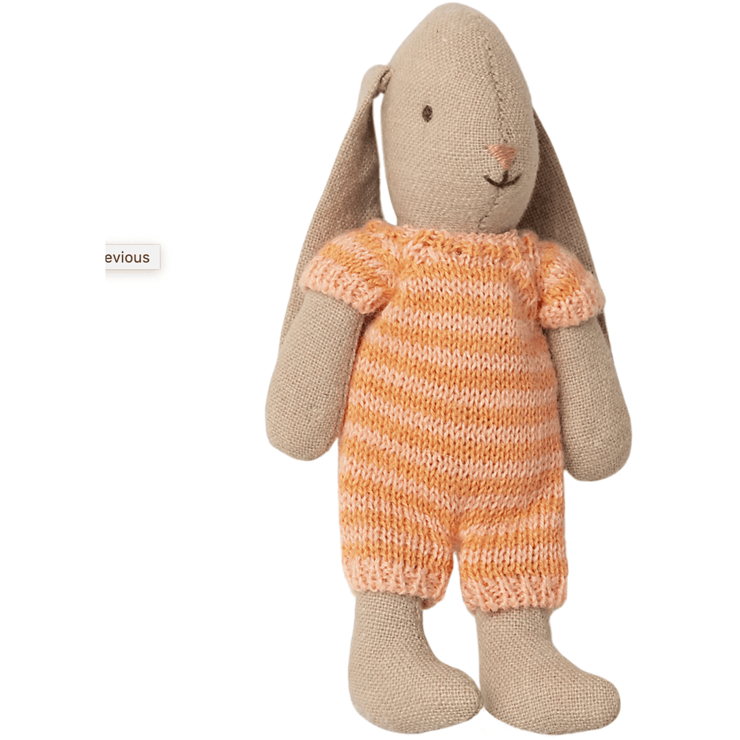 Maileg Micro Bunny Apricot Dolls Maileg
