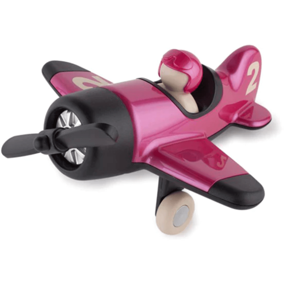 Playforever Mimmo Plane Pink The Natural Baby Company