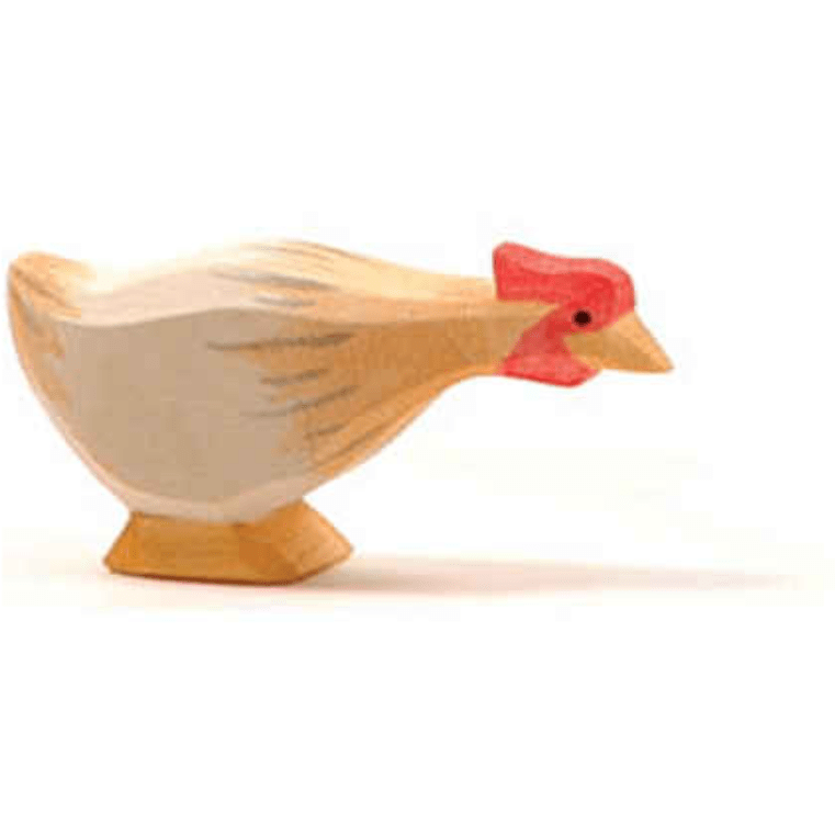 Ostheimer Ochre Hen Long Wooden Toys Ostheimer
