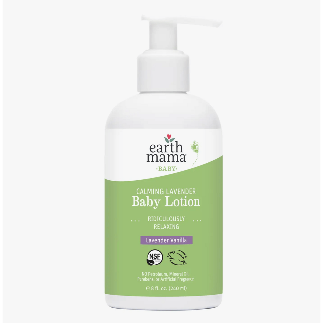 Earth Mama Organics - Calming Lavender Baby Lotion Bath Time Earth Mama Organics   