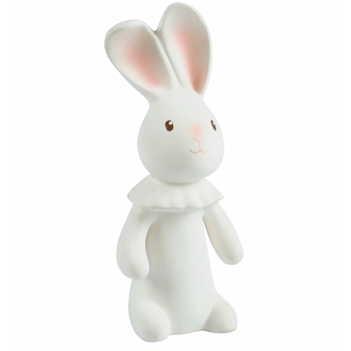 Tikiri Havah the Bunny-All Rubber Squeaker Toy Pacifiers and Teething Tikiri