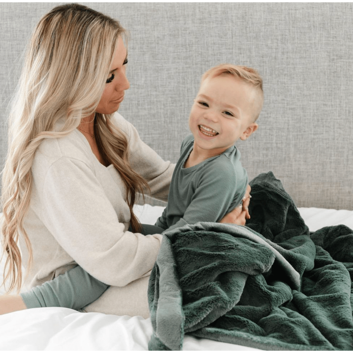 Saranoni Lush Toddler Blanket Swaddles & Blankets Saranoni Hunter