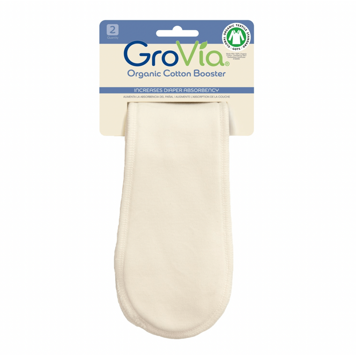 GroVia Organic Cotton Cloth Diaper Booster: 2-Pack Accessories & Laundry GroVia   