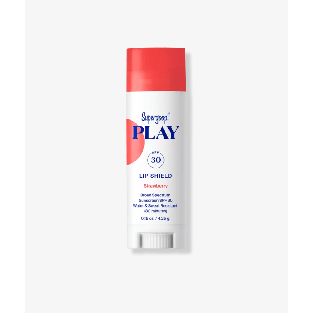 Supergoop! PLAY Lip Shield SPF 30- Strawberry Sunscreen Supergoop