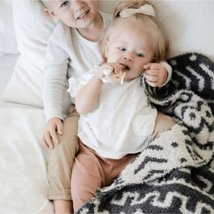 Saranoni Double Layer Bamboni Receiving Blankets Swaddles & Blankets Saranoni Nightfall