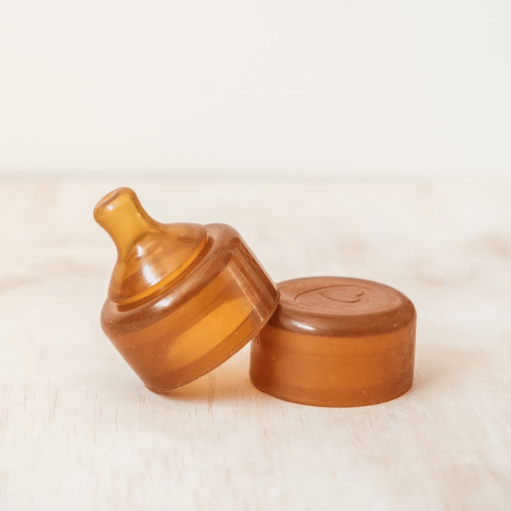 Nipple shaped discount baby bottle