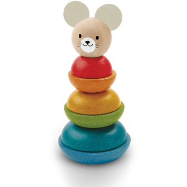 Plan Toys - Stacking Mouse Baby Toys Plan Toys   