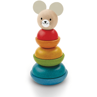 Plan Toys - Stacking Mouse Baby Toys Plan Toys