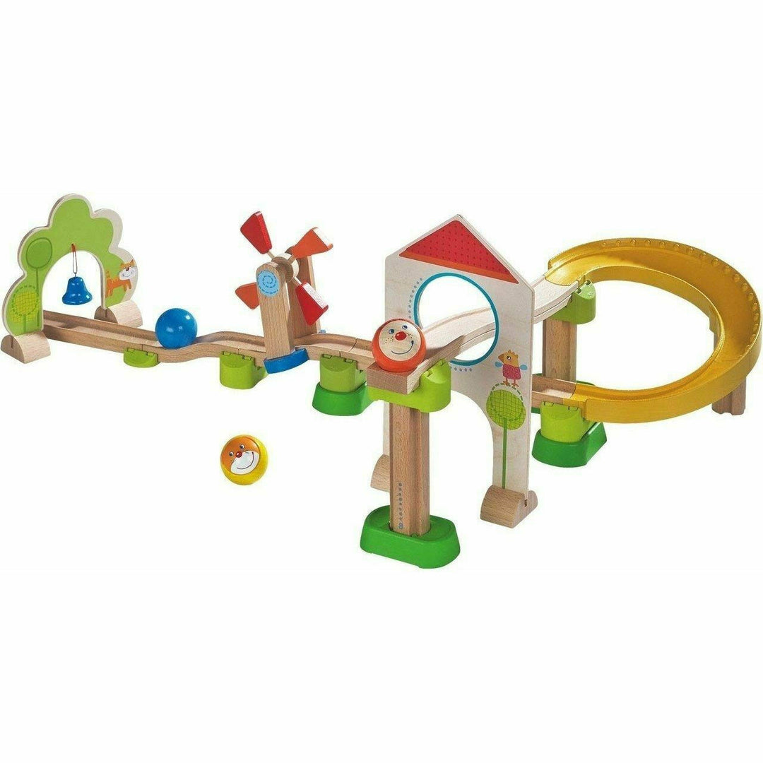 Haba Kullerbu Windmill 25 Piece Starter Track Set Vehicles Haba   