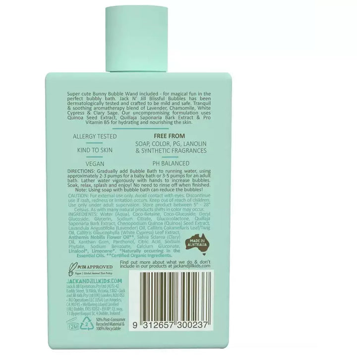 Jack N' Jill Bubble Bath with Bubble Wand - Natural Natural Toiletries Jack N' Jill
