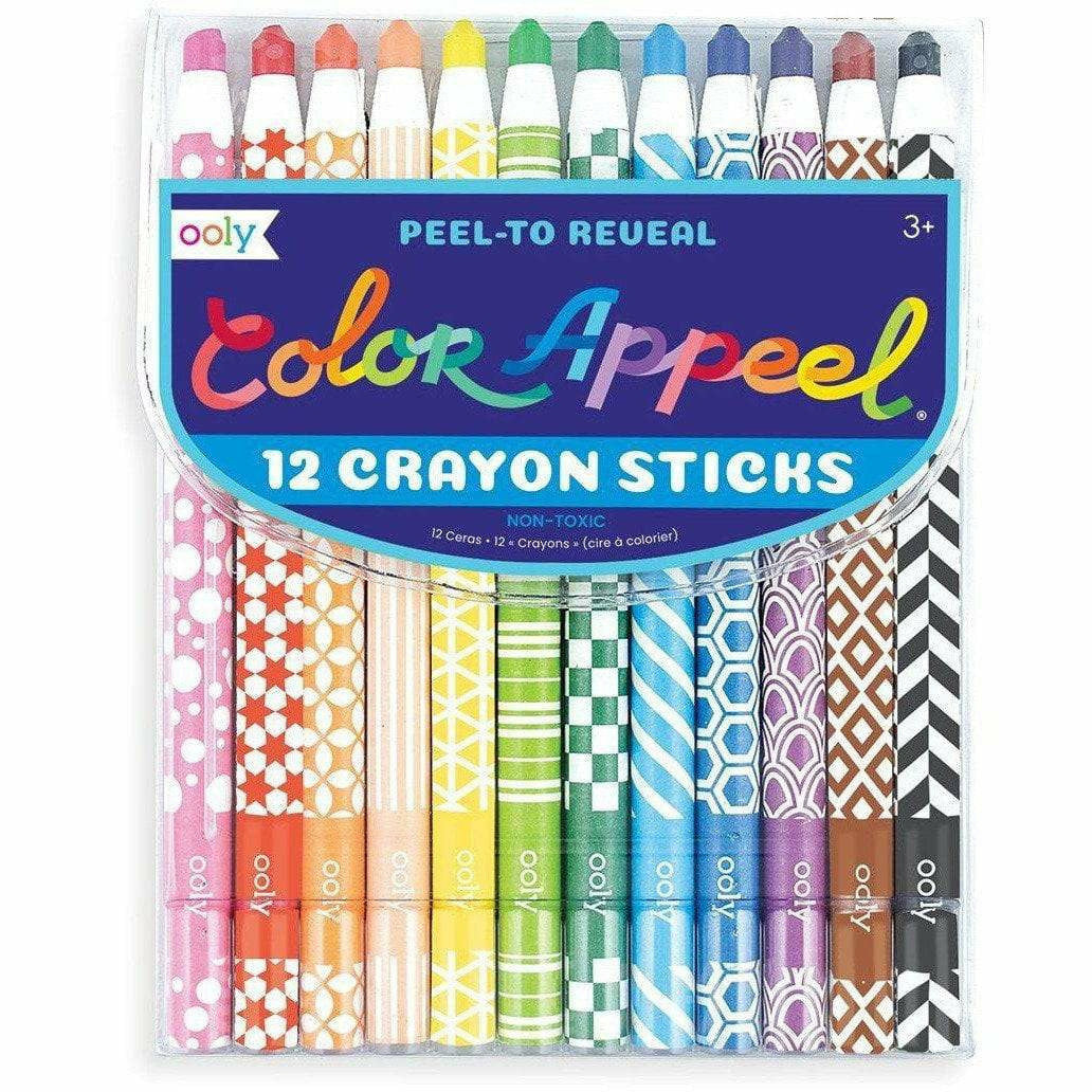 Ooly Color Appeel Crayons-Set of 12 Crayons Ooly   