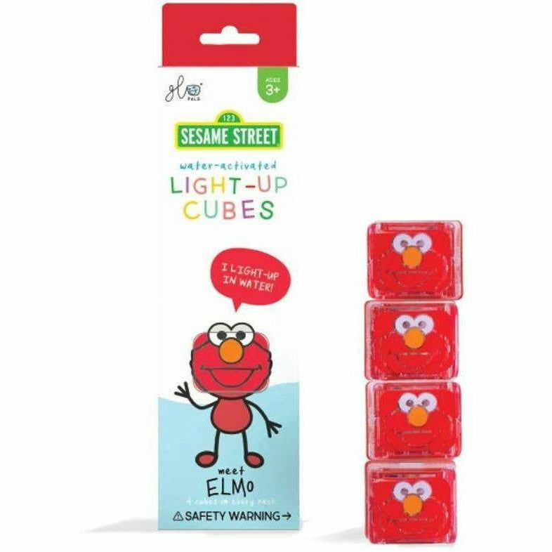 Glo Pals Sesame Street 4 Pack - Elmo Bath Time Glo Pals