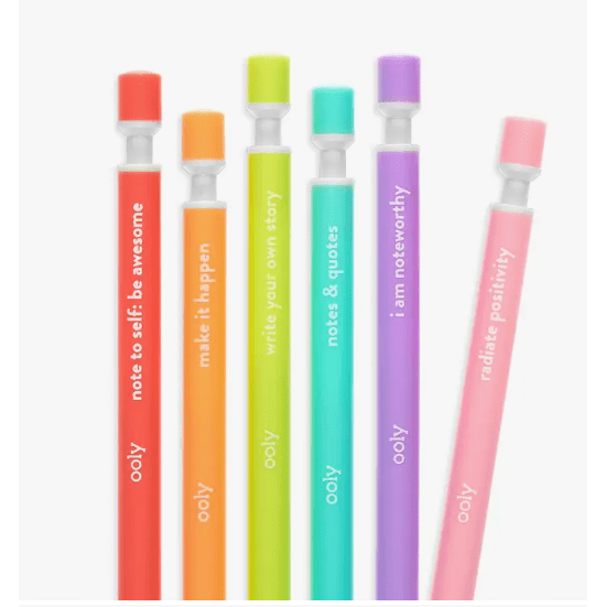 Ooly Pastel Rainbows Happy Pack Pencils Ooly   