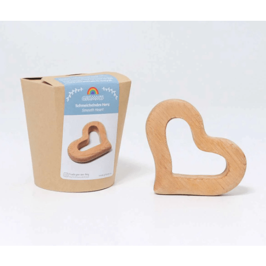 Grimm's Smooth Heart Grasper Grasping Toys & Rattles Grimm's