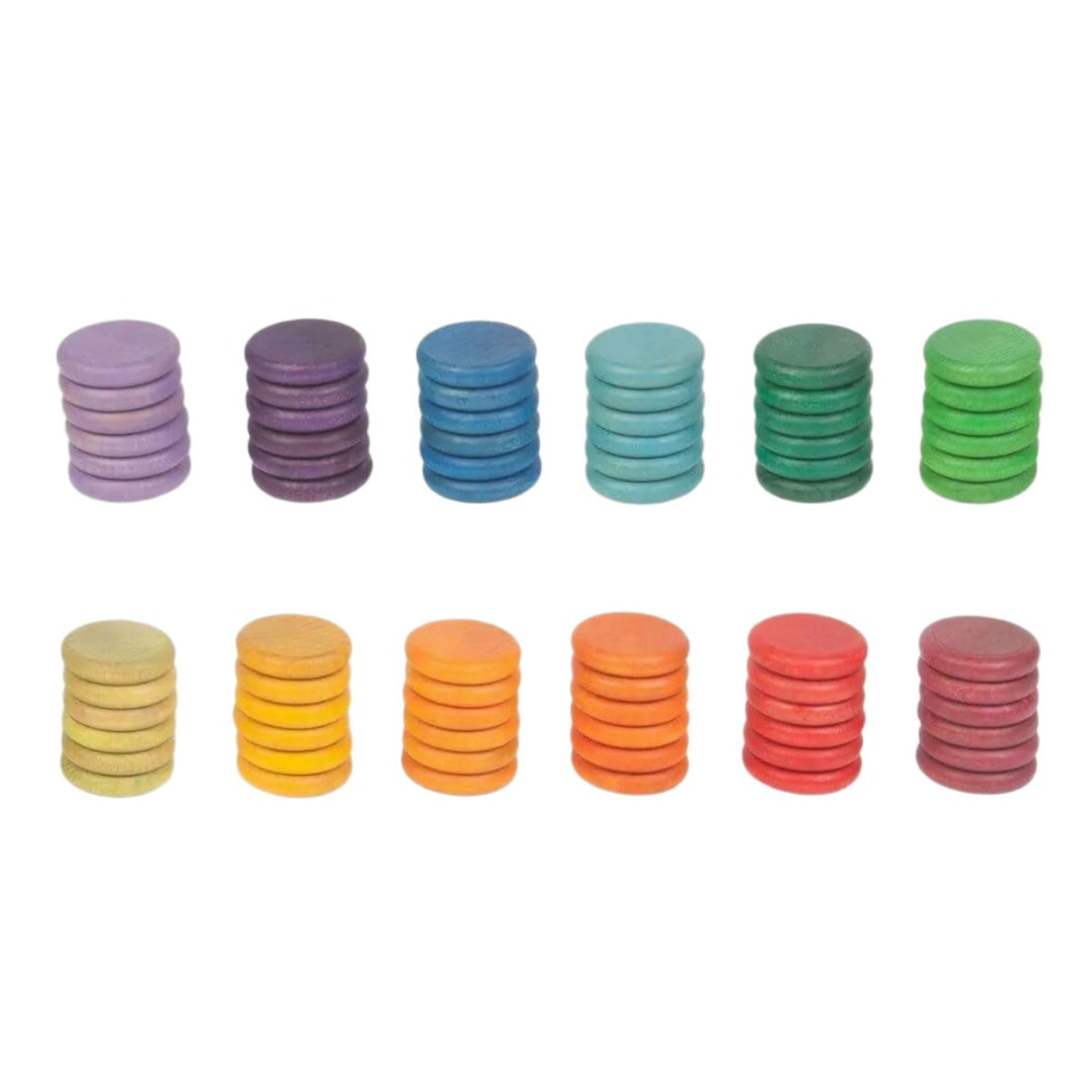 Grapat 72 Coins Wooden Toys Grapat