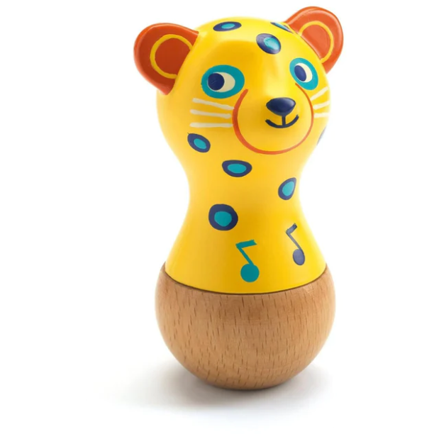 Djeco Animambo Jaguar Maraca Musical Instrument Musical Djeco