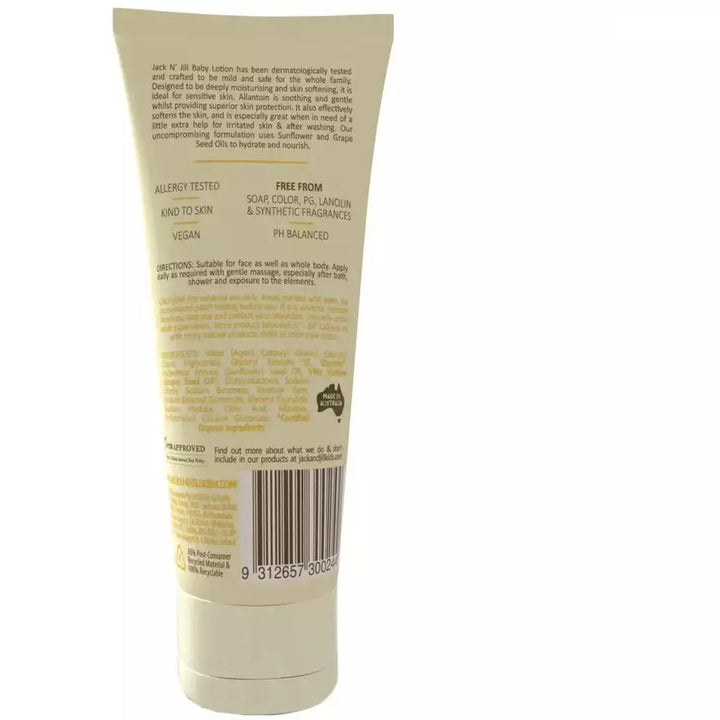 Jack N' Jill Lotion- Natural Natural Toiletries Jack N' Jill