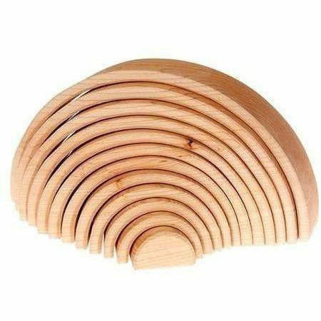 Grimm's Natural Tunnel Wooden Toy The Natural Baby Company