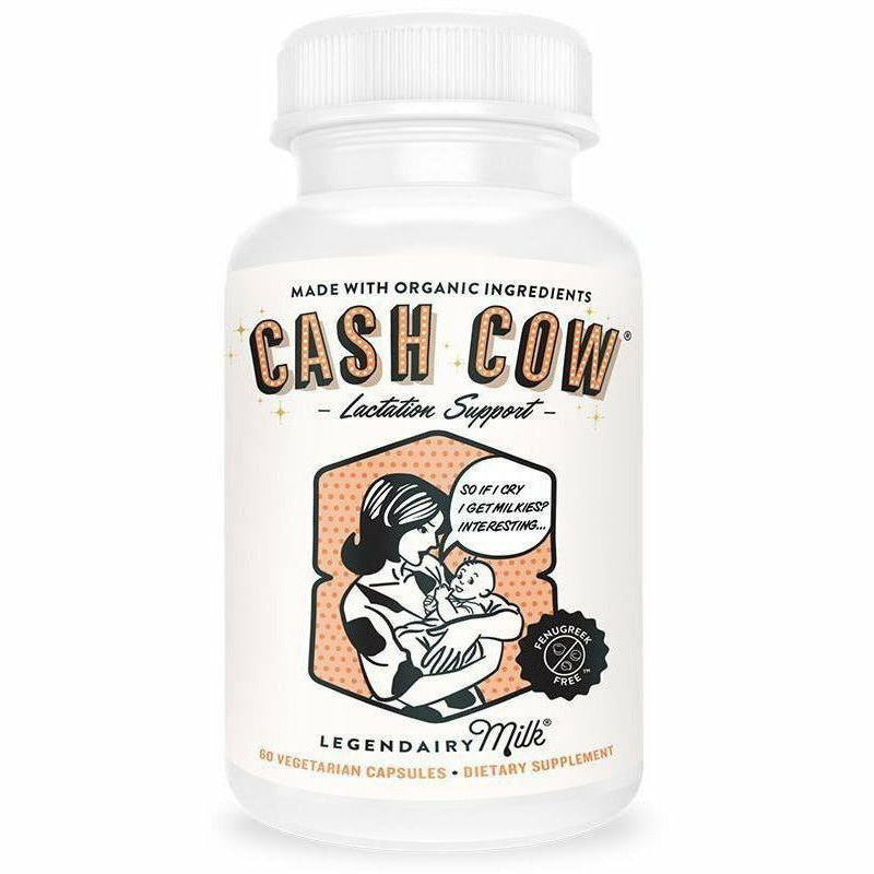 Legendairy Milk Cash Cow Organic Lactation Blend - 60 Capsules