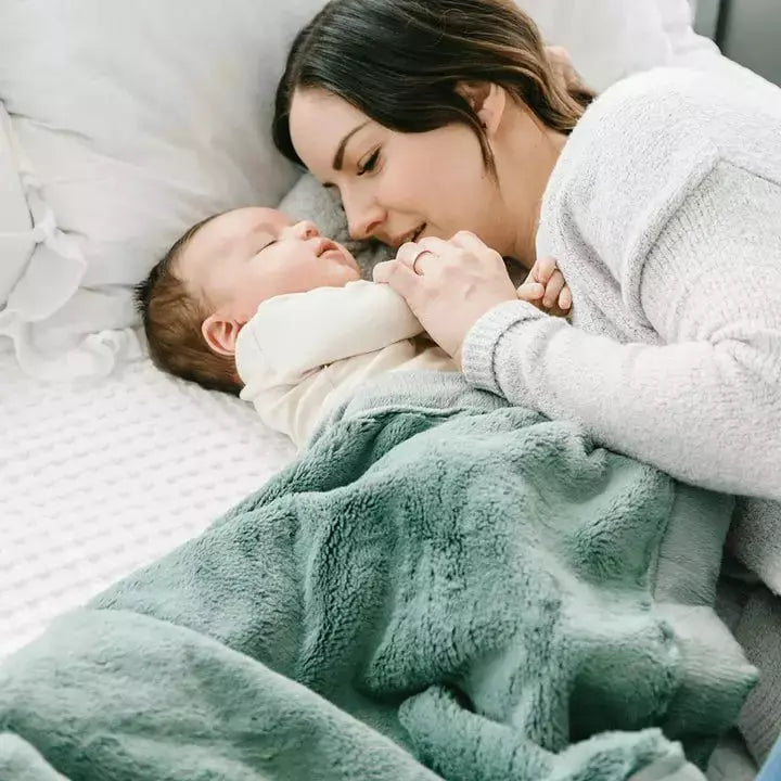 Saranoni Lush Receiving Blankets Swaddles & Blankets Saranoni Eucalyptus