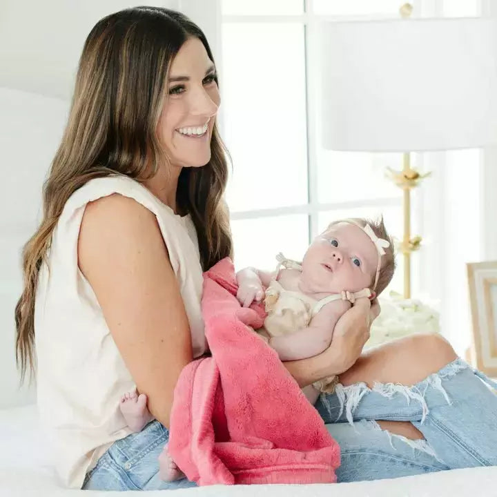 Saranoni Lush Receiving Blankets Swaddles & Blankets Saranoni Primrose