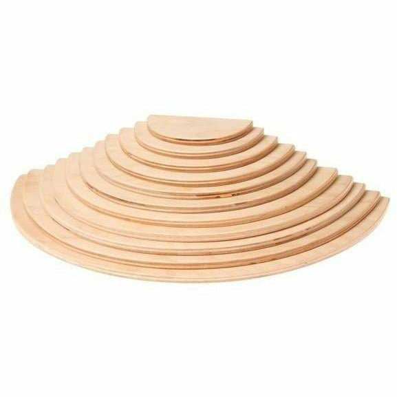 Grimm's Large Semicircles - Natural Sorting & Stacking Toys Grimm's