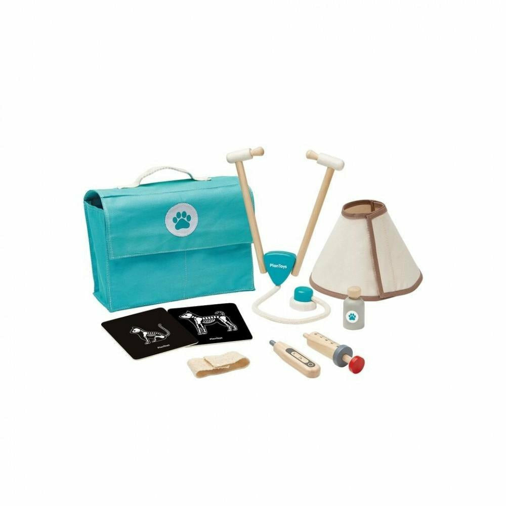 Plan Toys - Vet Set Toddler And Pretend Play Plan Toys