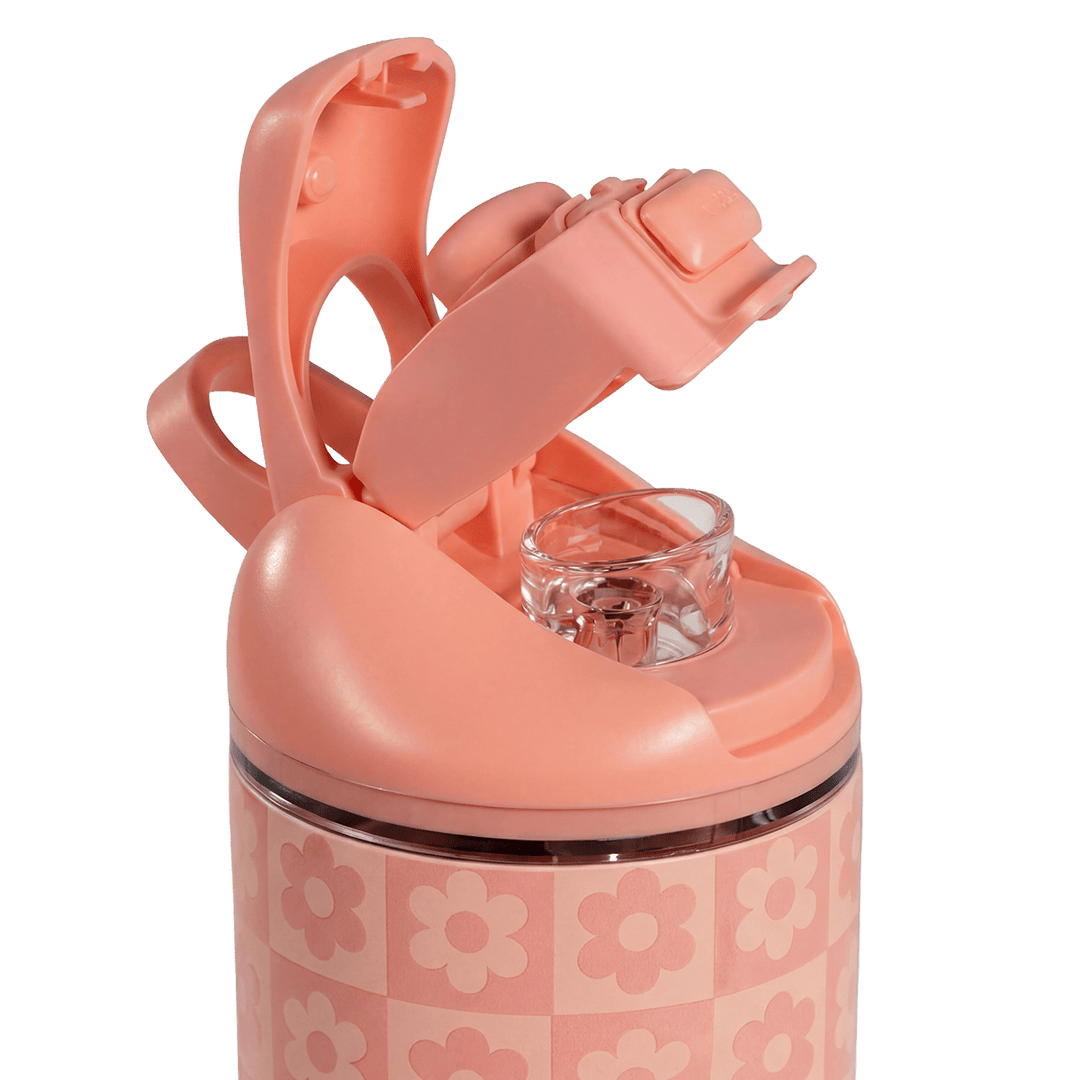 HydroJug Daisy Checkers 14 oz Ease2o