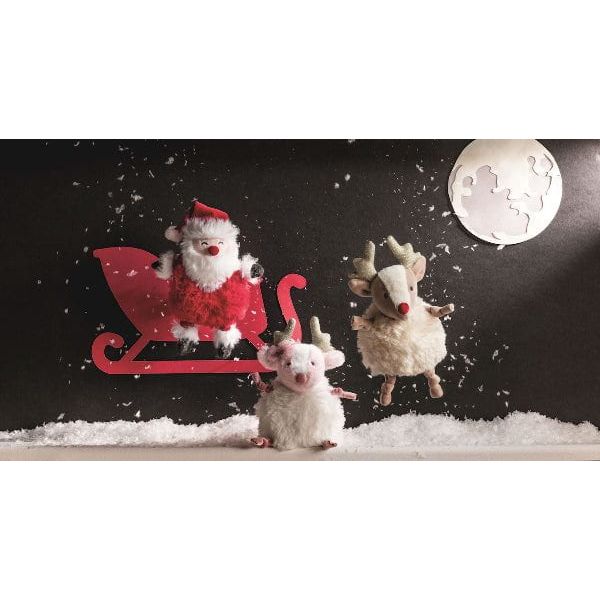 Mud Pie Christmas Pom Pom Plush Holiday Mud Pie