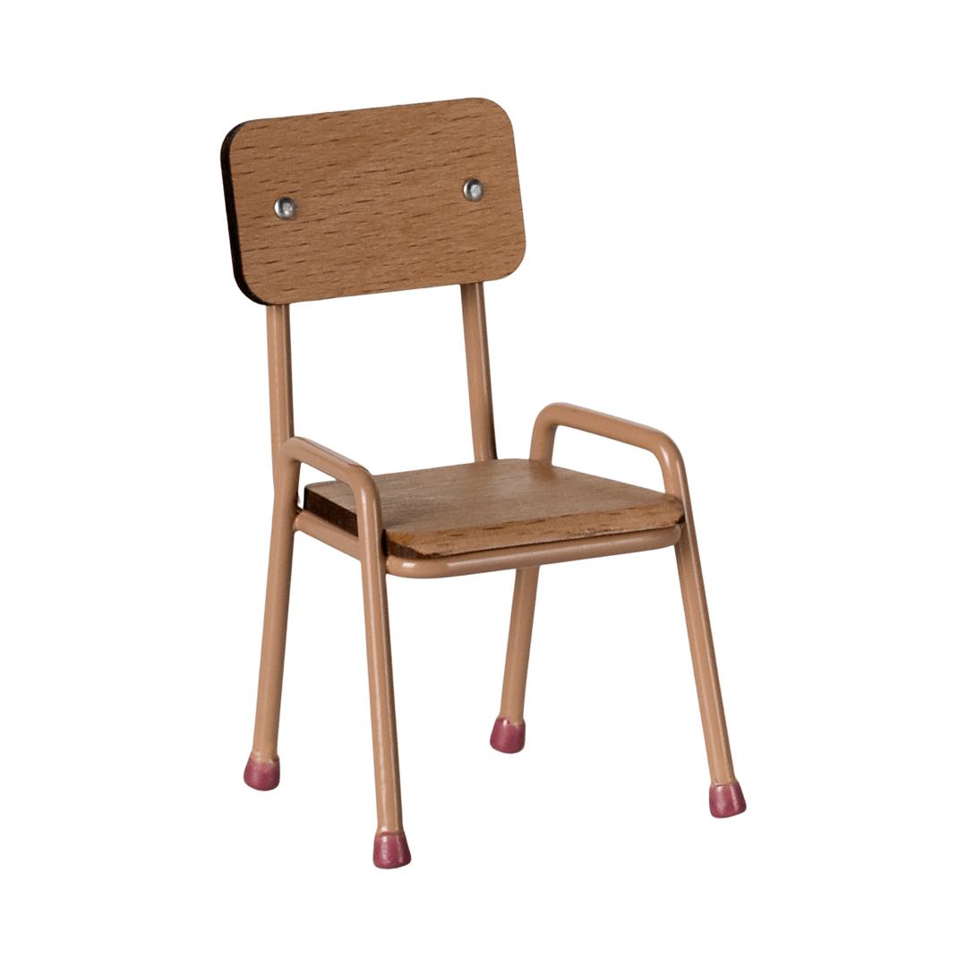Maileg Chair, Mouse - Dark Powder Dollhouses and Access. Maileg