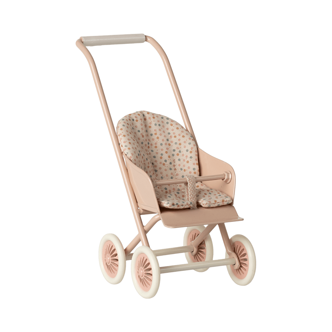 Maileg, Micro Stroller Powder NEW Dollhouses and Access. Maileg