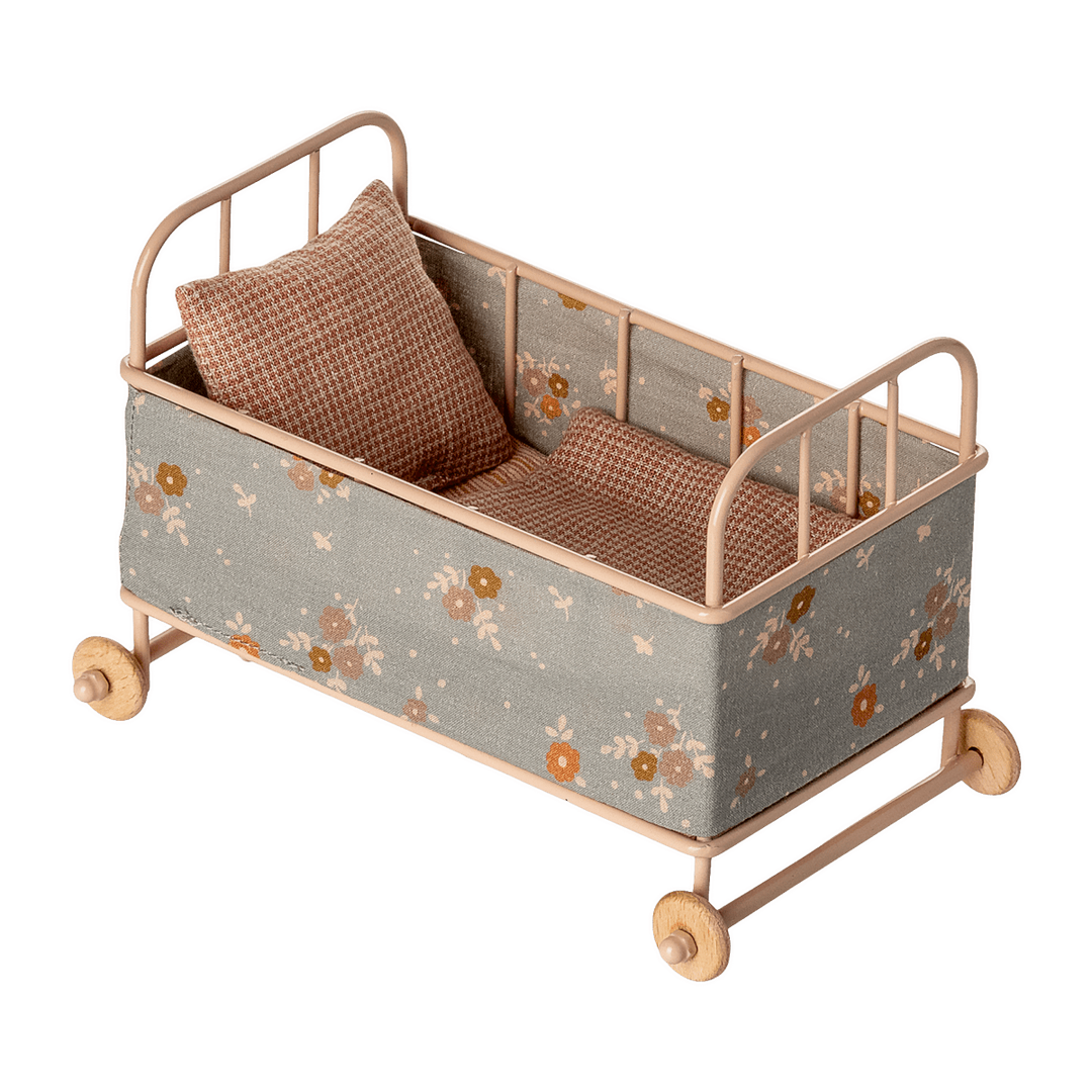 Maileg Cot bed, Micro - Powder Dollhouses and Access. Maileg