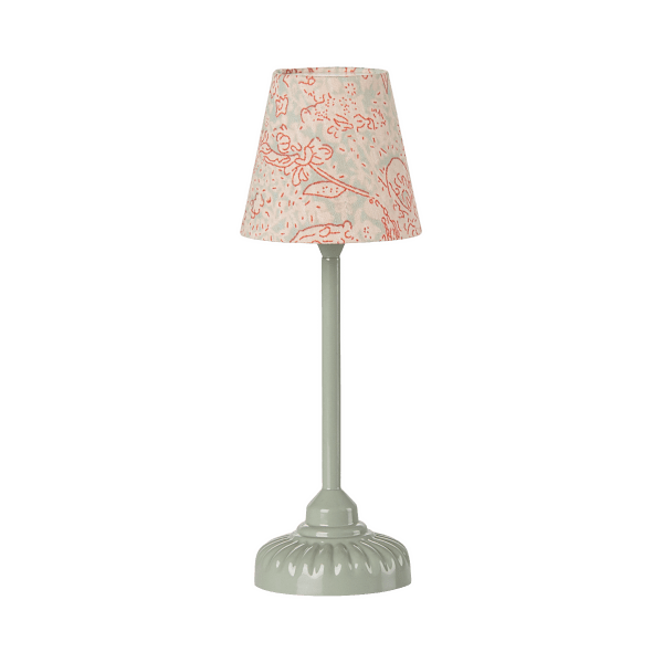Maileg 2025 Vintage floor lamp, Mouse - Mint Mouse House furniture Maileg