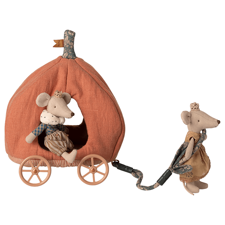 Maileg - Pumpkin Carriage, Mouse Dollhouses and Access. Maileg