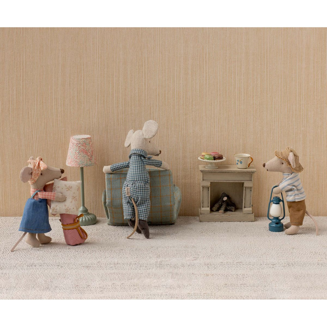 Maileg Sofa bed, Mouse - Checker Dollhouses and Access. Maileg