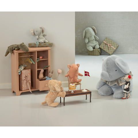Maileg Long dining table, Mouse