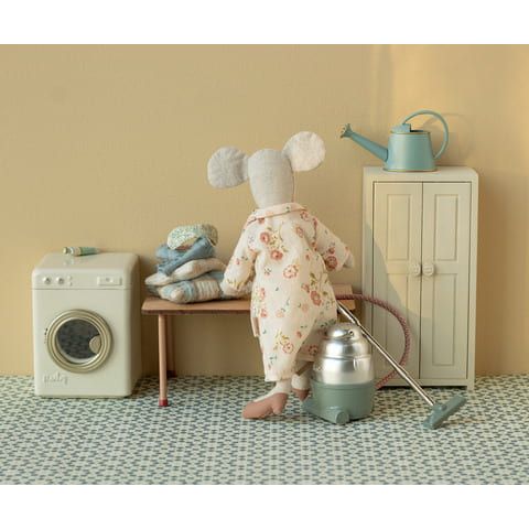 Maileg Wooden Closet, Mouse - Cream Mouse House furniture Maileg