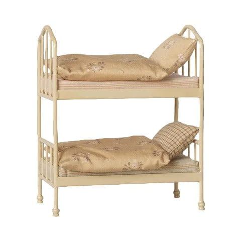 Maileg Bunk bed, Mouse - Wheat Mouse House furniture Maileg