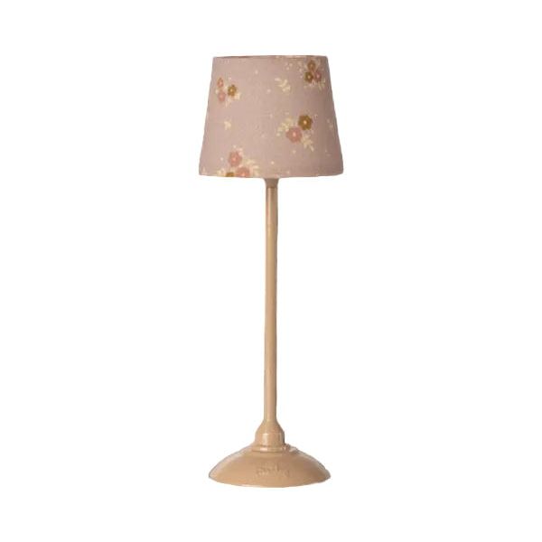 Maileg 2026 Miniature Floor Lamp- Dark Powder Miniature Dollhouse Furniture Maileg