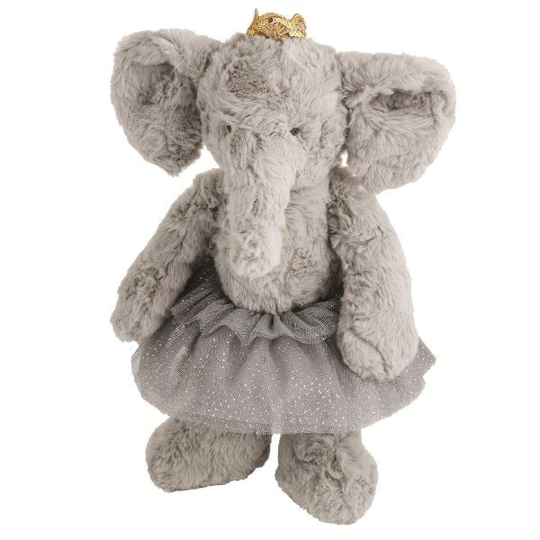 Mud Pie Princess Elephant Plush Elephants & Hippos Mud Pie