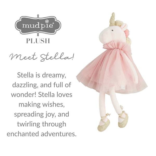 Mud Pie Velvet Unicorn Princess Plush Unicorns Mud Pie